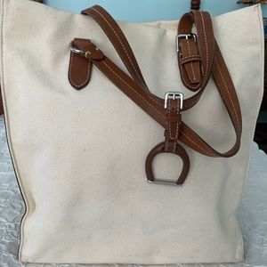 Ralph Lauren Canvas Shopper Tote
